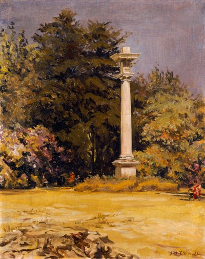Doric Column - the Monolith, Chiswick House by Joseph Williams Topham Vinall