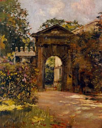 Inigo Jones Gateway, Chiswick House by Joseph Williams Topham Vinall