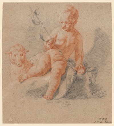 Saint John the Baptist as an Infant by Joseph Wolfgang Xavier Klauber