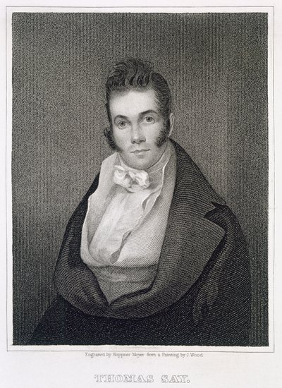 Thomas Say by Joseph Wood