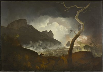 Antigonus in the Storm (Act III, Scene III, from Shakespeare