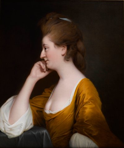 Elizabeth Balguy (nee Gould), c.1783 by Joseph Wright of Derby