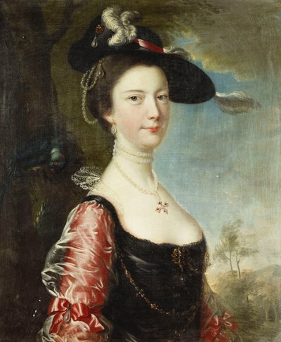 Portrait of His Wife, Anne by Joseph Wright of Derby