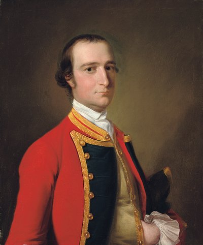 Portrait of a Gentleman, Traditionally Identified as Alexander Baillie of the First Foot by Joseph Wright of Derby
