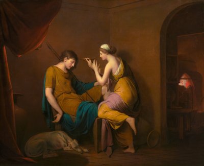 The Corinthian Maid, 1782-1784 by Joseph Wright of Derby