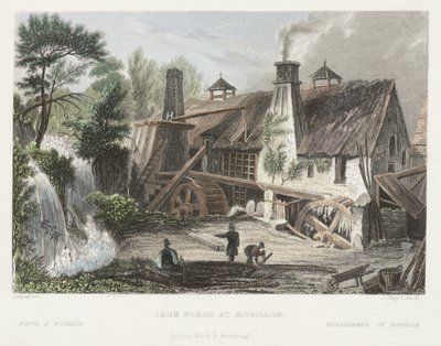 Iron Forge at Rouillon by Joseph after Fussell