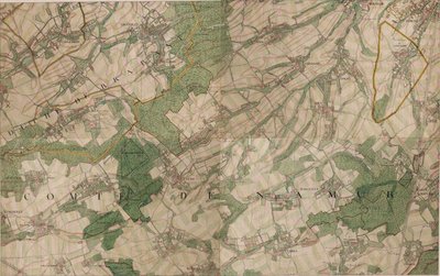 Map of St. Denis - Saint-Denis by Joseph de Ferraris