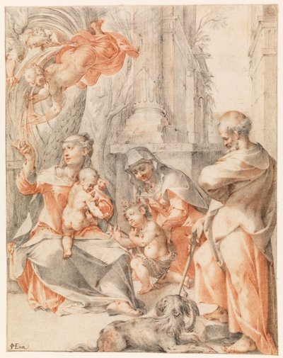 Rest on the Flight to Egypt by Joseph the younger Heintz