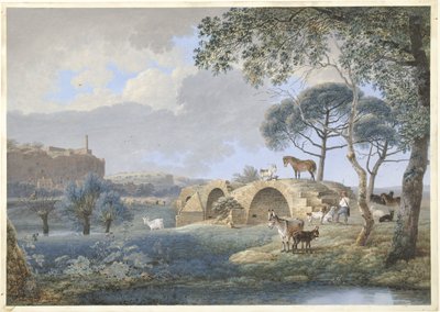 View Near Tours by Josephus Augustus Knip (signed by artist)