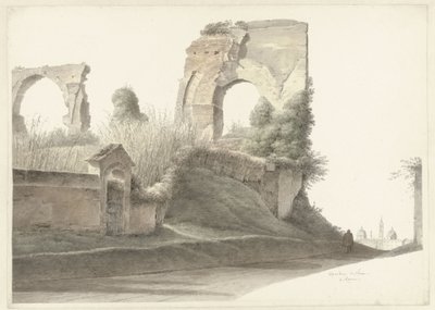 Nero’s Aqueduct in Rome by Josephus Augustus Knip