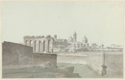 The Basilica of Santa Maria Maggiore in Rome by Josephus Augustus Knip