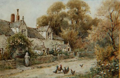 Wayside Cottages in Summer by Joshua Fisher