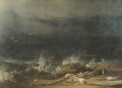 The Deluge Towards Its Close by Joshua H. Shaw