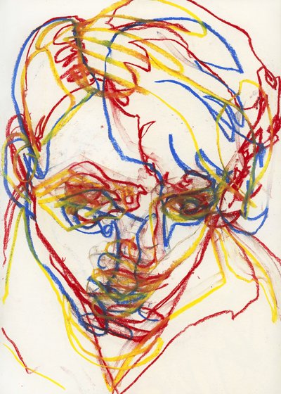 Colorful Expressive Portrait by Joshua Hoskins