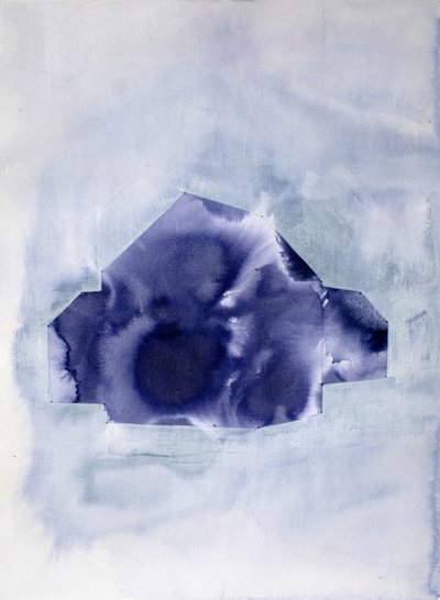 Indigo House Abstract by Joshua Hoskins