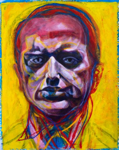 Intense Colorful Portrait by Joshua Hoskins