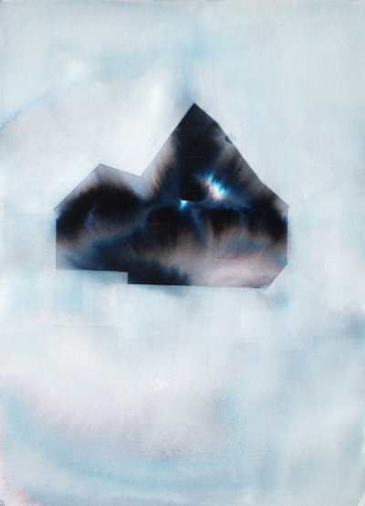 Mysterious Blue Silhouette by Joshua Hoskins