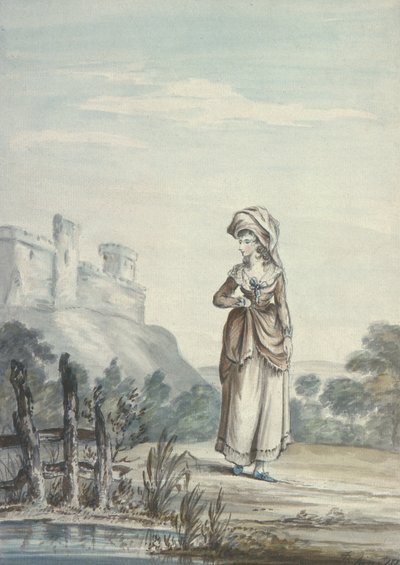 Landscape with Figure by Joshua Kirby Baldrey