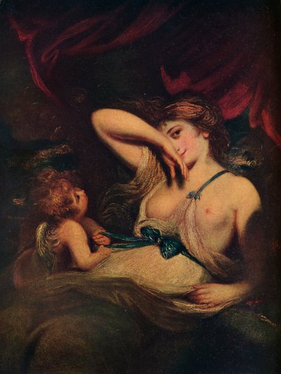 A Nymph and Cupid: The Snake in the Grass by Joshua Reynolds
