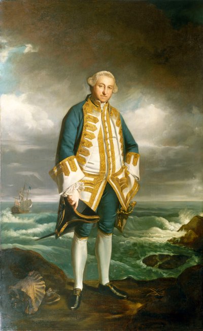Admiral Edward Boscawen (1711-1761), c.1750-60 by Joshua Reynolds