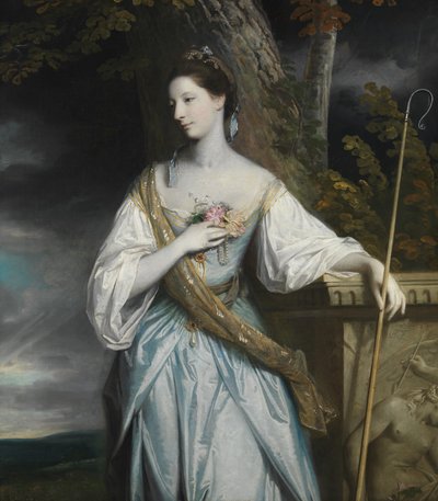 Anne Dashwood, Later Countess of Galloway by Joshua Reynolds