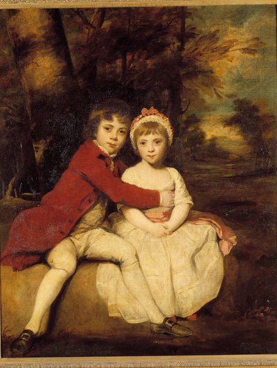 John Parker and his sister Theresa by Joshua Reynolds