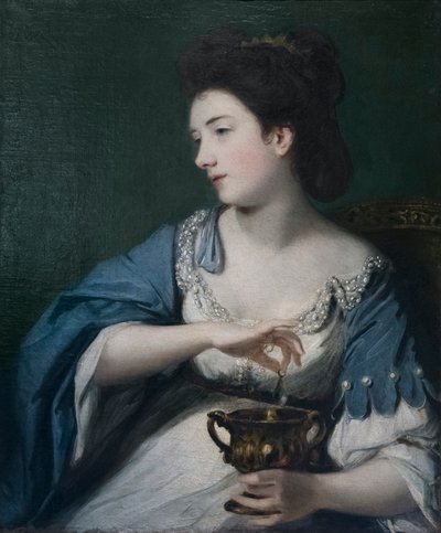 Kitty Fisher as Cleopatra by Joshua Reynolds