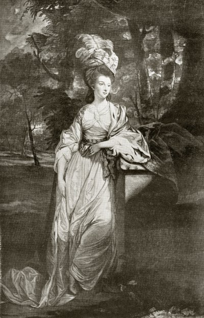 Mary Isabella Somerset, Duchess of Rutland, Engraved by Valentine Green, from 