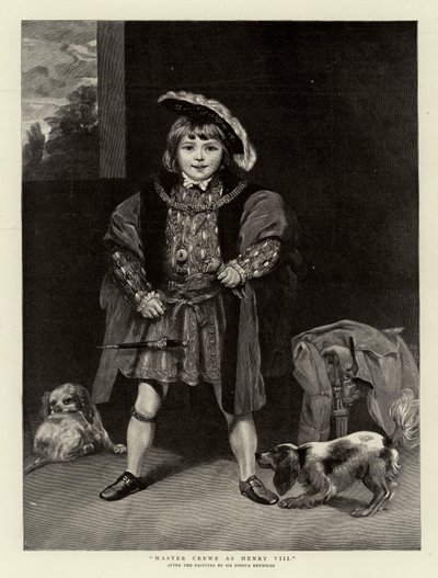 Master Crewe as Henry VIII by Joshua Reynolds