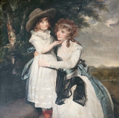 Miss Cocks and her niece, circa 1790 by Joshua Reynolds