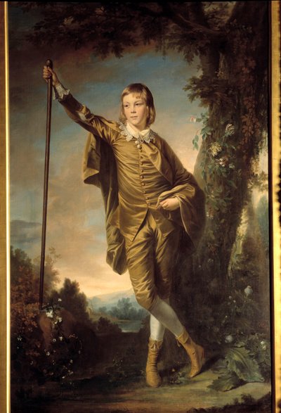 Full-length portrait of Thomas Lister by Joshua Reynolds