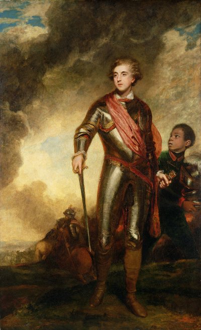 Portrait of Charles Stanhope, 3rd Earl of Harrington (1753-1816) 1782 by Joshua Reynolds