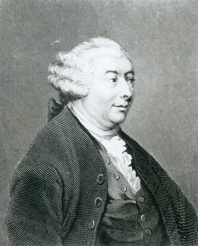 Portrait of David Hume (engraved by William Henry Worthington) by Joshua Reynolds