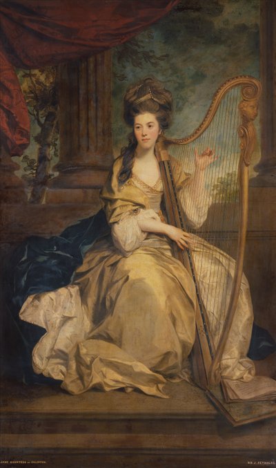 Portrait of Jane Lindsay, Countess of Eglinton by Joshua Reynolds