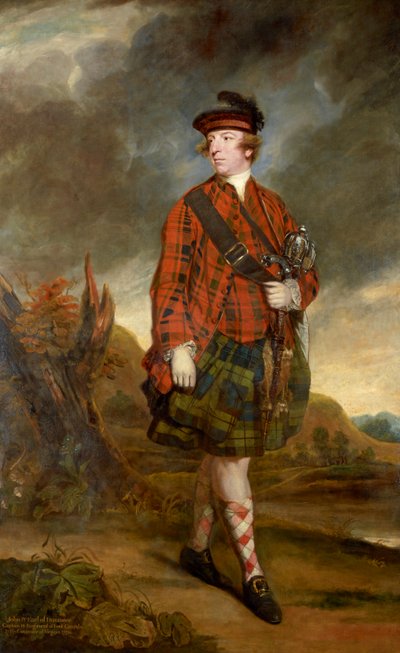 Portrait of John Murray, 4th Earl of Dunmore (1730-1809) by Joshua Reynolds