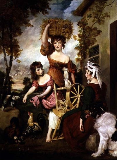 The Cottagers, The Machil Family by Joshua Reynolds