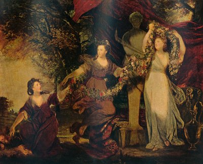 The Graces Decorating a Terminal Figure of Hymen by Joshua Reynolds