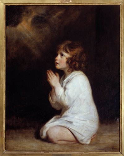 The Little Samuel in Prayer by Joshua Reynolds
