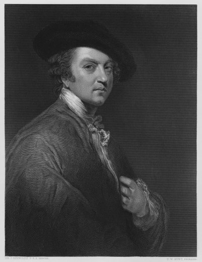 Sir Joshua Reynolds, from the Picture in the Vernon Gallery by Joshua after Reynolds