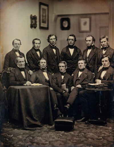 Boston Lawyers or Clergymen by Josiah Johnson Hawes, Albert Sands Southworth