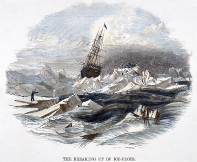 The Breaking Up of Ice-Floes, from Phenomena of Nature by Josiah Wood Whymper