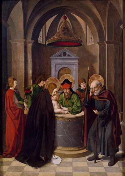 Circumcision of Jesus by Josse (fl.1493 1508) Lieferinxe