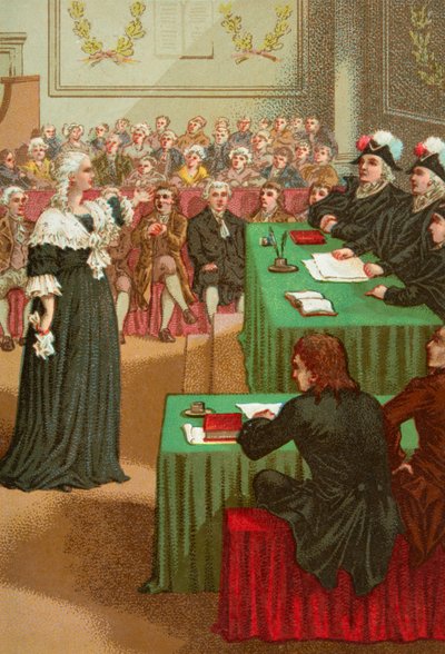 Marie Antoinette Before Her Judges by Josse Photo