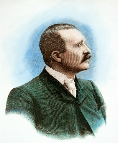 Rene Viviani, 20th century (Engraving) by Josse Photo