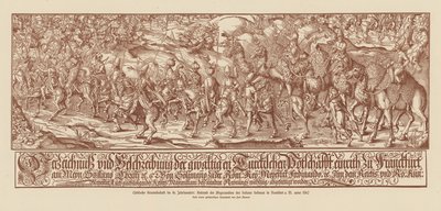 Emissaries of Suleiman the Magnificent Arriving in Frankfurt by Jost (after) Amman