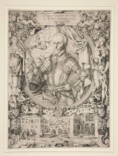 Gaspard de Coligny, Admiral of France by Jost Amman