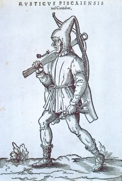 Peasant of Cantabrico Mount by Jost Amman