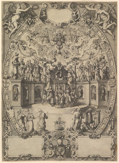 The Apotheosis of Emperor Maximilian II by Jost Ammon