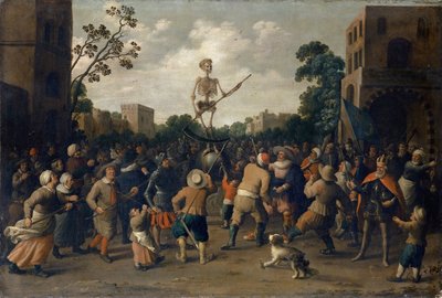 The Fight Against Death, 1625 by Jost Cornelisz Droochsloot
