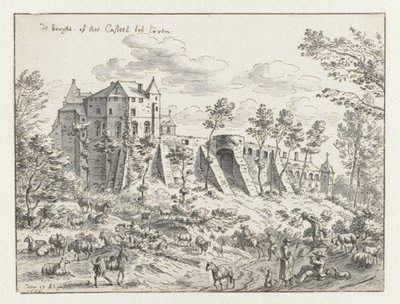 View of the Keizersberg near Leuven by Josua de Grave
